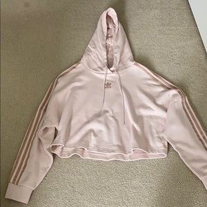 Adidas Cropped Hoodie